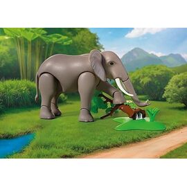 PLAYMOBIL - Elephant with Zookeeper (72068) / Toys - Playmobil - Collectibles - Techbox