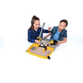Kinetic Sand - Construction Folding Sandbox (6055877) / Toys