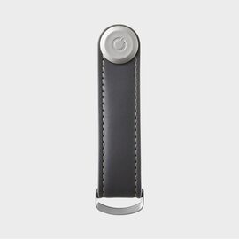 Orbitkey - Leather Key Organiser - Charcoal/Grey / Gadgets