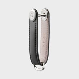 Orbitkey - Leather Key Organiser - Charcoal/Grey / Gadgets