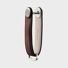 Orbitkey - Leather Key Organiser - Espresso/Brown / Gadgets