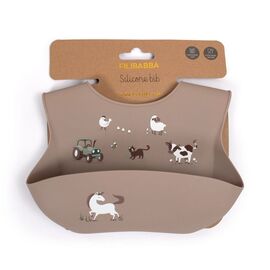 Filibabba - Silicone bib with print - Magic Farm - (FI-02746) / Baby and Children