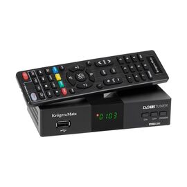 Kruger&Matz DVB-T2 H.265 HEVC Tuner KM0550D | Techbox
