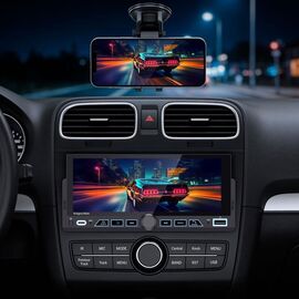 Kruger&Matz KM2017 1DIN CarPlay/AndroidAuto car radio | Techbox