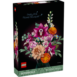 LEGO - Botanicals - Pretty Pink Flower Bouquet (10342) / Toys - Lego - Collectibles - Techbox
