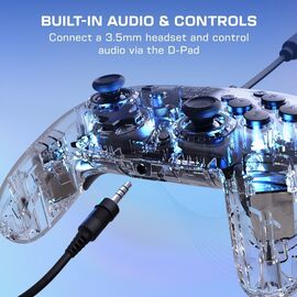 Turtle Beach - Afterglow Clear - Wired / Nintendo Switch 2 | Techbox