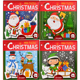 XMAS Mini Puzzle Asst. (24 pcs.) (1318) / Toys