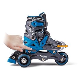California - Tuff Guy 2-i-1 Inliners (Size 27-30) (24917) / Toys