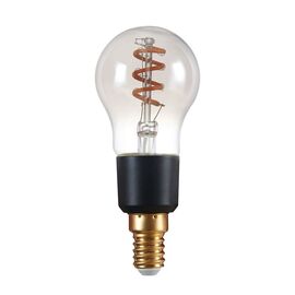 Eglo - E14 P45 Spiral Smart Bulb – Smoke Glass, Warm White, Zigbee & Bluetooth / Electronics