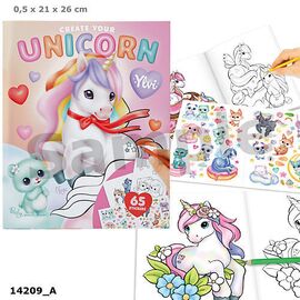 Ylvi - Create Your Unicorn Colouring Book (0414209) / Toys