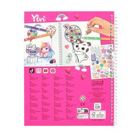 Ylvi - Pop & Paint colouring book (0413755) / Toys