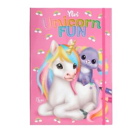 Ylvi - Unicorn Fun Colouring Book (0413741) / Toys
