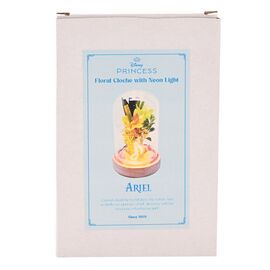 Disney Princess Ariel florals in a clonche with neon light