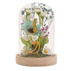 Disney Princess Jasmine florals in a clonche with neon light |  Techbox