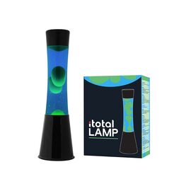 iTotal - Lava Lamp - Black, Blue, Green - 40 cm (XL1790) / Toys