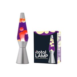 iTotal - Lava Lamp - Purple Liquid and Yellow Wax - 36 cm (1270401) / Toys