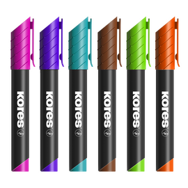 Kores - Permanent Markers Assort. (363510) / Toys