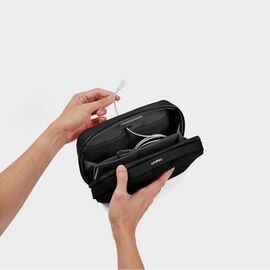 Orbitkey - 2-in-1 Tech Pouch - Black / Gadgets