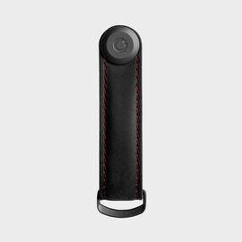 Orbitkey - Crazy Horse Leather Key Organiser - Obsidian Red / Gadgets