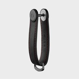Orbitkey - Crazy Horse Leather Key Organiser - Obsidian Red / Gadgets