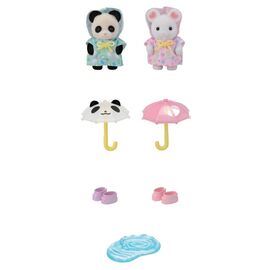 Sylvanian Families - Kindergarten Friends - Rainy Day Duo (5748) / Toys