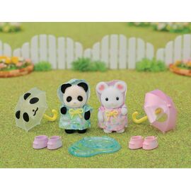 Sylvanian Families - Kindergarten Friends - Rainy Day Duo (5748) / Toys