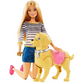 Barbie - Walk and Potty Pup (DWJ68) / Toys