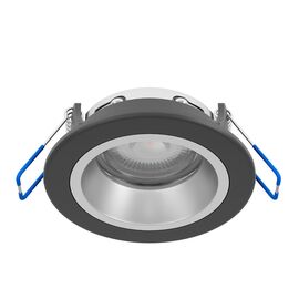 EGLO CONNECT-Z YEBRA-Z Smart Recessed Spot – Black & Silver, RGB + Tunable White, Zigbee, Matter & Thread Compatible / Electronics
