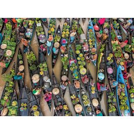 Ravensburger - Floating Market, Indonesia 500p (12001813) / Toys