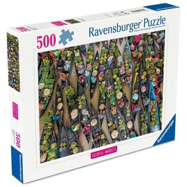 Ravensburger - Floating Market, Indonesia 500p (12001813) / Toys