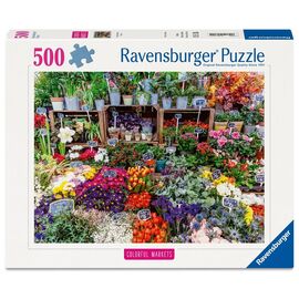 Ravensburger - Flower Market, France 500p (12001815) / Toys
