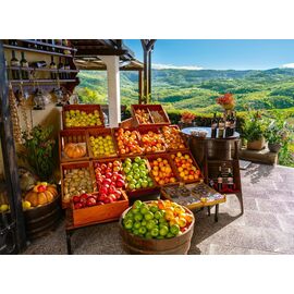 Ravensburger - Fruit Market, Croatia 500p (12001814) / Toys