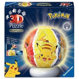 Ravensburger - Puzzle-Ball Nightlight Pokémon 72p (12008053) / Toys