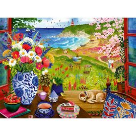 Ravensburger - View Out The Window 100p Ad (12001732) / Toys