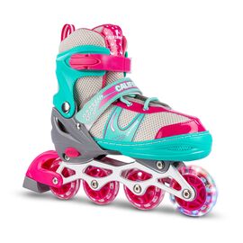 California - Inliners w/light Size 31-34 - Green (24938) / Toys