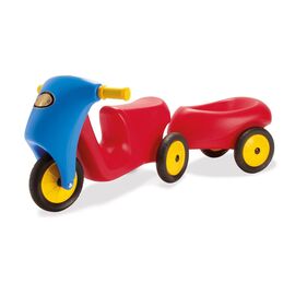 Dantoy - Trailer with rubberwheels - Red (3336) / Toys