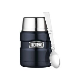 Thermos - Stainless King Food Flask 470 ml – Dark Blue / Sport and Outdoor