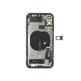 For iPhone/iPad (AP110024BPSP-C) Rear Cover (Pulled C) incl. small parts - Black, For iPhone 11 - Smartphone Covers & Frames - Smartphone - Techbox