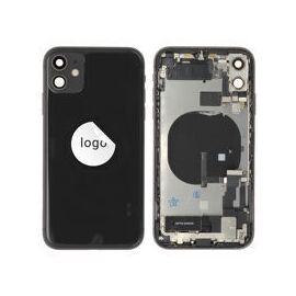 For iPhone/iPad (AP110024BPSP) Rear Cover (Pulled, with small parts) - Black, for iPhone 11 Quality: A-grade - Smartphone Covers & Frames - Smartphone - Techbox