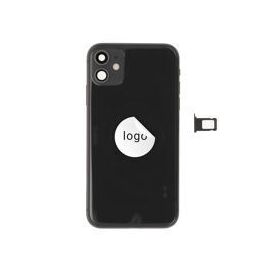 For iPhone/iPad (AP110024BPSP) Rear Cover (Pulled, with small parts) - Black, for iPhone 11 Quality: A-grade - Smartphone Covers & Frames - Smartphone - Techbox