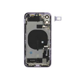 For iPhone/iPad (AP110024PPSP-B) Rear Cover (Pulled B) incl. small parts - Purple, For iPhone 11 | Techbox