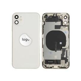 For iPhone/iPad (AP110024WPSP-B) Rear Cover (Pulled B) incl. small parts - White, For iPhone 11 | Techbox
