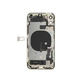 For iPhone/iPad (AP110024WPSP-B) Rear Cover (Pulled B) incl. small parts - White, For iPhone 11 | Techbox