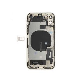 For iPhone/iPad (AP110024WPSP) Rear Cover (Pulled, with small parts) - White, for iPhone 11 Quality: A-grade - Smartphone Covers & Frames - Smartphone - Techbox