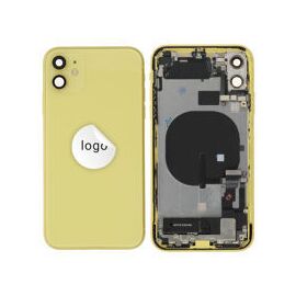 For iPhone/iPad (AP110024YPSP-C) Rear Cover (Pulled C) incl. small parts - Yellow, For iPhone 11 - Smartphone Covers & Frames - Smartphone - Techbox