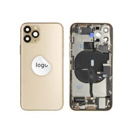 For iPhone/iPad (AP11P0024GOPSP-C) Rear Cover (Pulled C) incl. small parts - Gold, For iPhone 11 Pro - Smartphone Covers & Frames - Smartphone - Techbox