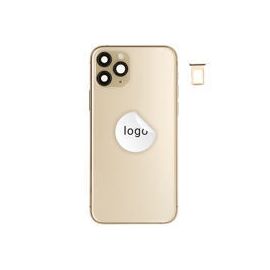 For iPhone/iPad (AP11P0024GOPSP) Rear Cover (Pulled A) incl. small parts - Gold, For iPhone 11 Pro - Smartphone Covers & Frames - Smartphone - Techbox