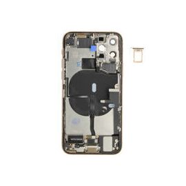 For iPhone/iPad (AP11P0024GOPSP) Rear Cover (Pulled A) incl. small parts - Gold, For iPhone 11 Pro - Smartphone Covers & Frames - Smartphone - Techbox