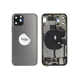 For iPhone/iPad (AP11P0024GRPSP) Rear Cover (Pulled A) incl. small parts - Space Grey, For iPhone 11 Pro - Smartphone Covers & Frames - Smartphone - Techbox