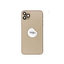 For iPhone/iPad (AP11PM0024GOPSP-C) Rear Cover (Pulled C) incl. small parts - Gold, For iPhone 11 Pro Max - Smartphone Covers & Frames - Smartphone - Techbox